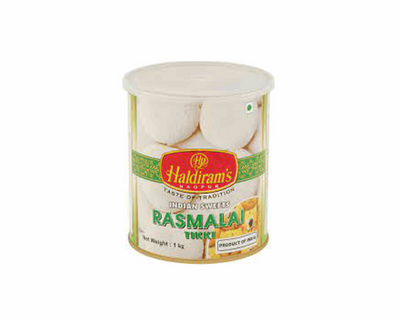 Haldiram's Rasmalai 1kg - Indian Spices