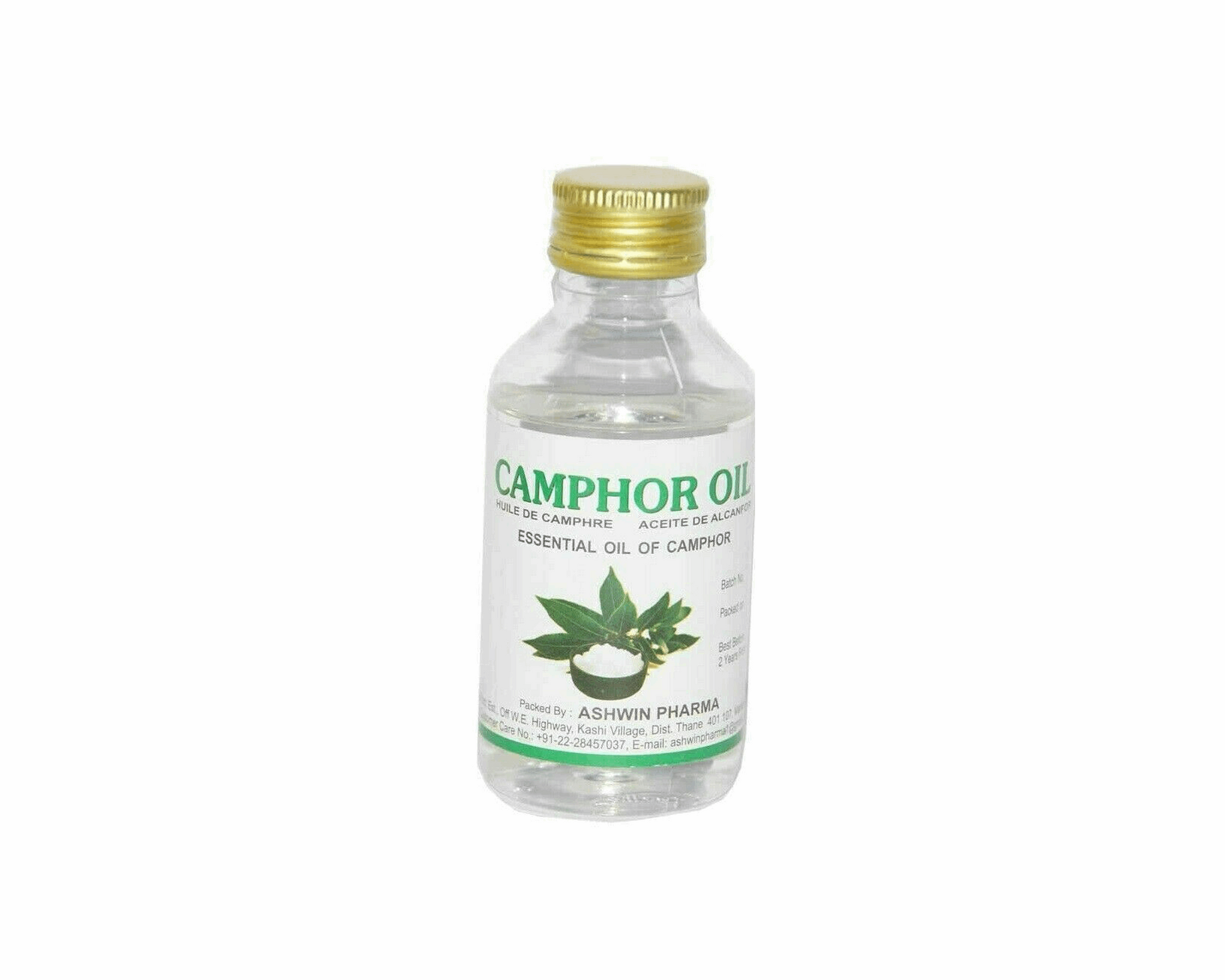 Camphor Oil 100ml - Indian Spices