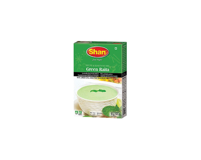 Shan Green Raita 40g - Indian Spices