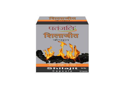 Patanjali Silajit Tablet 20 Capsules - Indian Spices