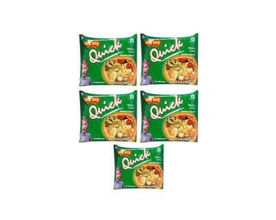 Quicks Pizza Veg Masala Curry Noodles 5 Pack - Indian Spices