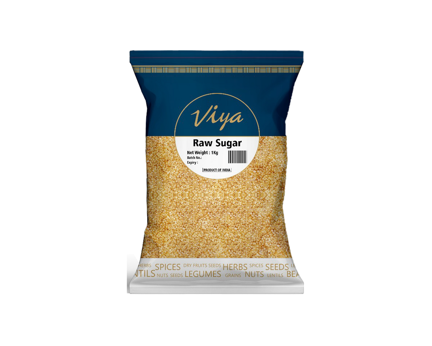 Raw Sugar 1kg - Indian Spices