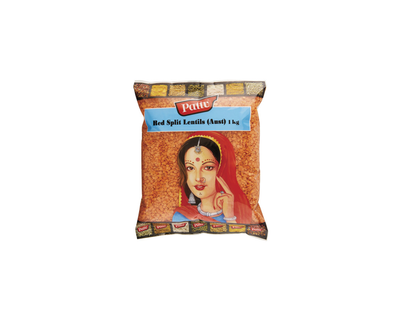Red Split Lentils 1kg - Indian Spices