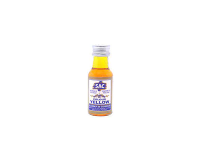 Sac Yellow Food Colour Liquid 25ml - Indian Spices
