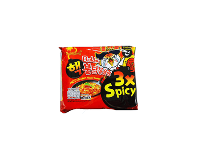 Samyang Buldak 3X Spicy Noodles 5Pack - Indian Spices