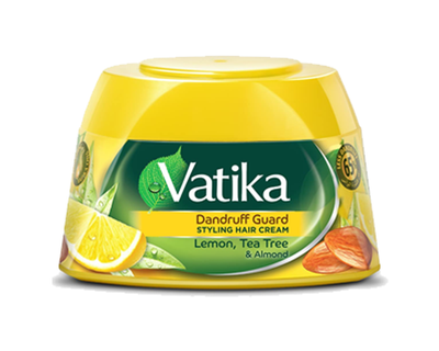 Vatika Dandruff Guard Styling Hair Cream 140ml - Indian Spices