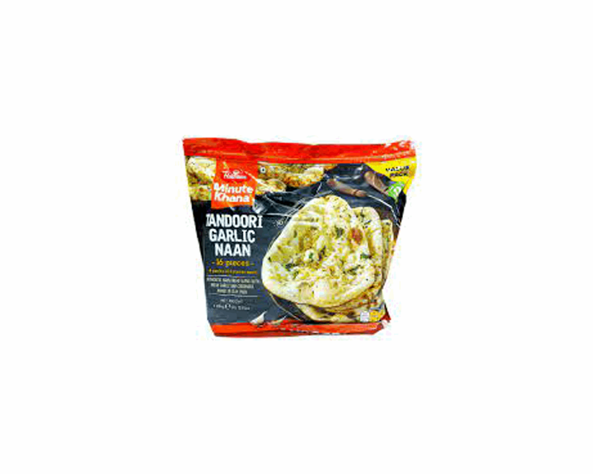 Haldiram's Tandoori Garlic Naan - Indian Spices