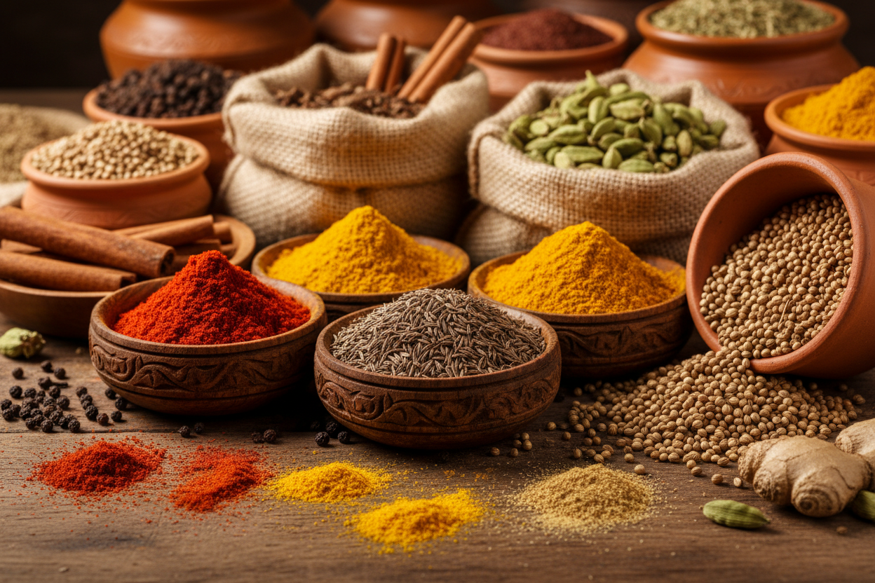 Spices from india