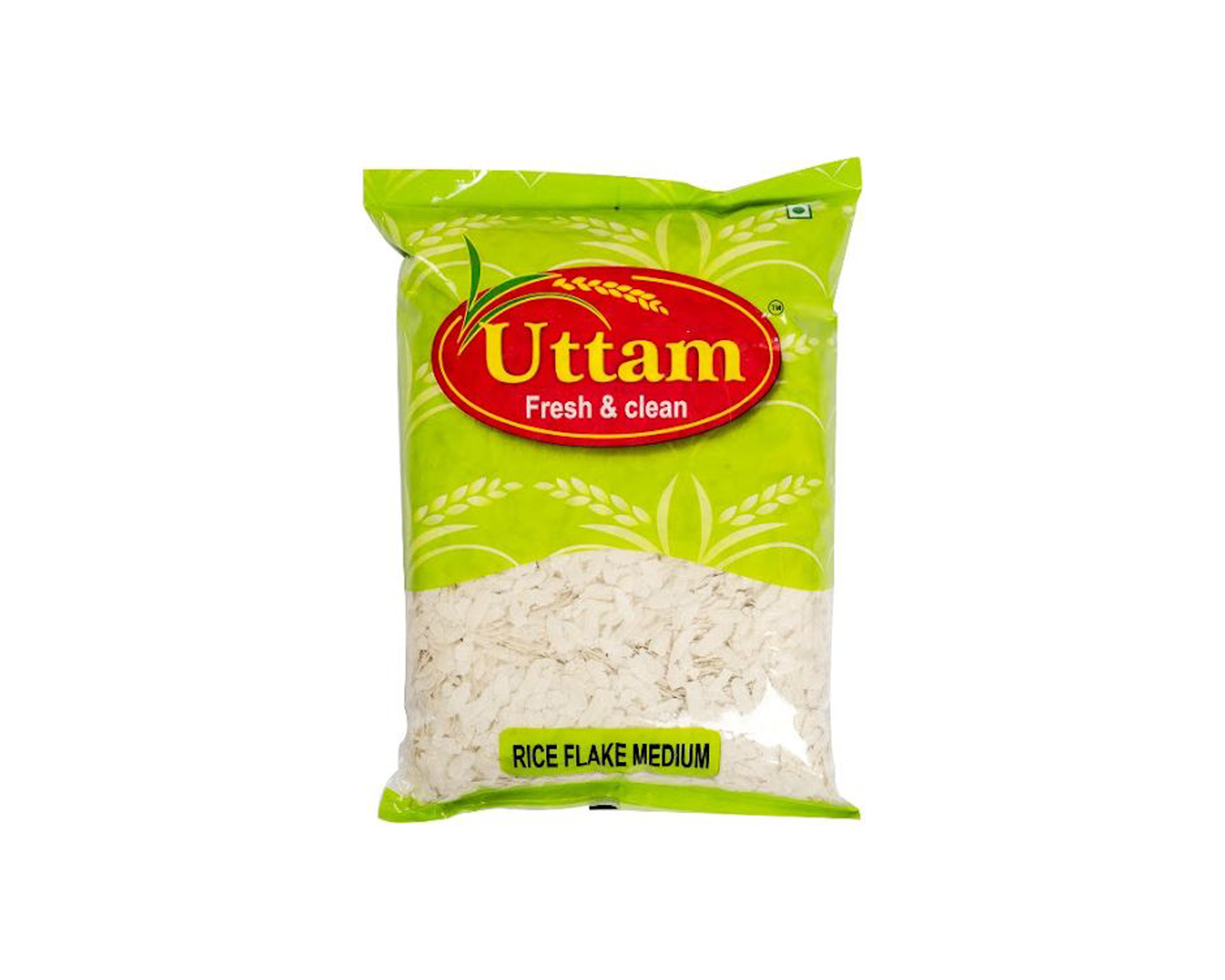 Flaked Rice Label Indian Spices